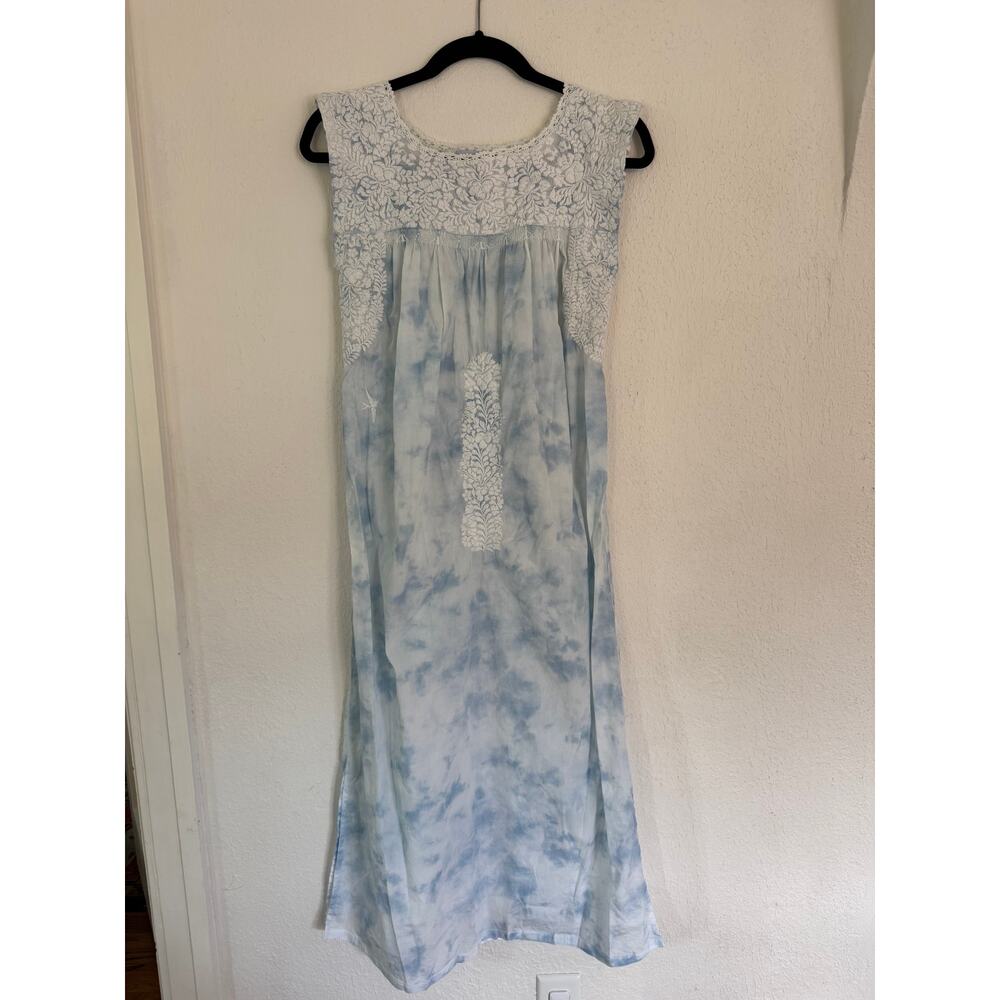 Mi Golondrina Flores Midi Dress
